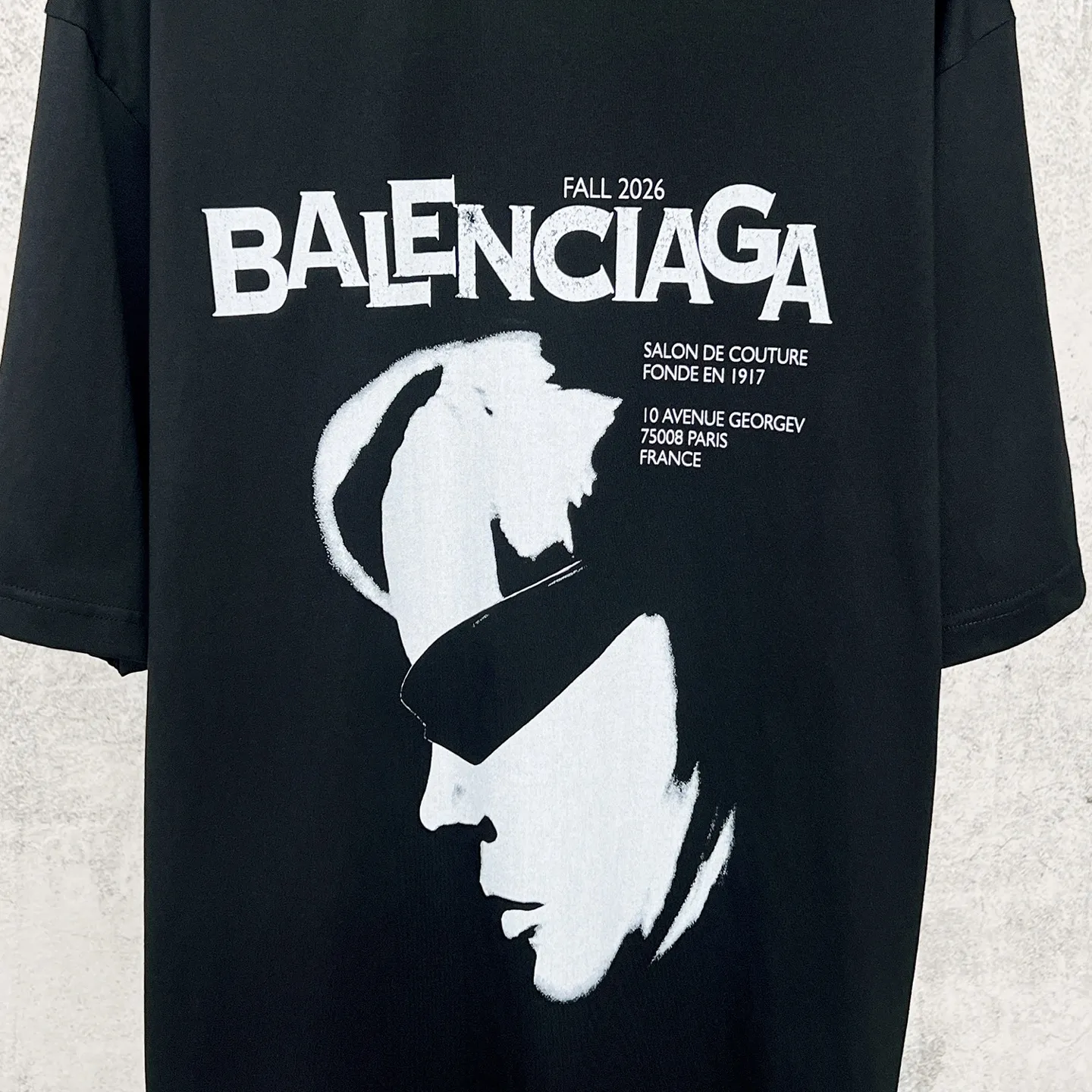 【 . Quality】BALENCI*GA/ .SS 26 New Arrival 。 Balenclag* T 。 . Authentic 。 ！ ZP 。 260 ， . ， ， 。 。 ， 。 OS . Same Style ：BL 263779 ：Black， Size：XS S M L
